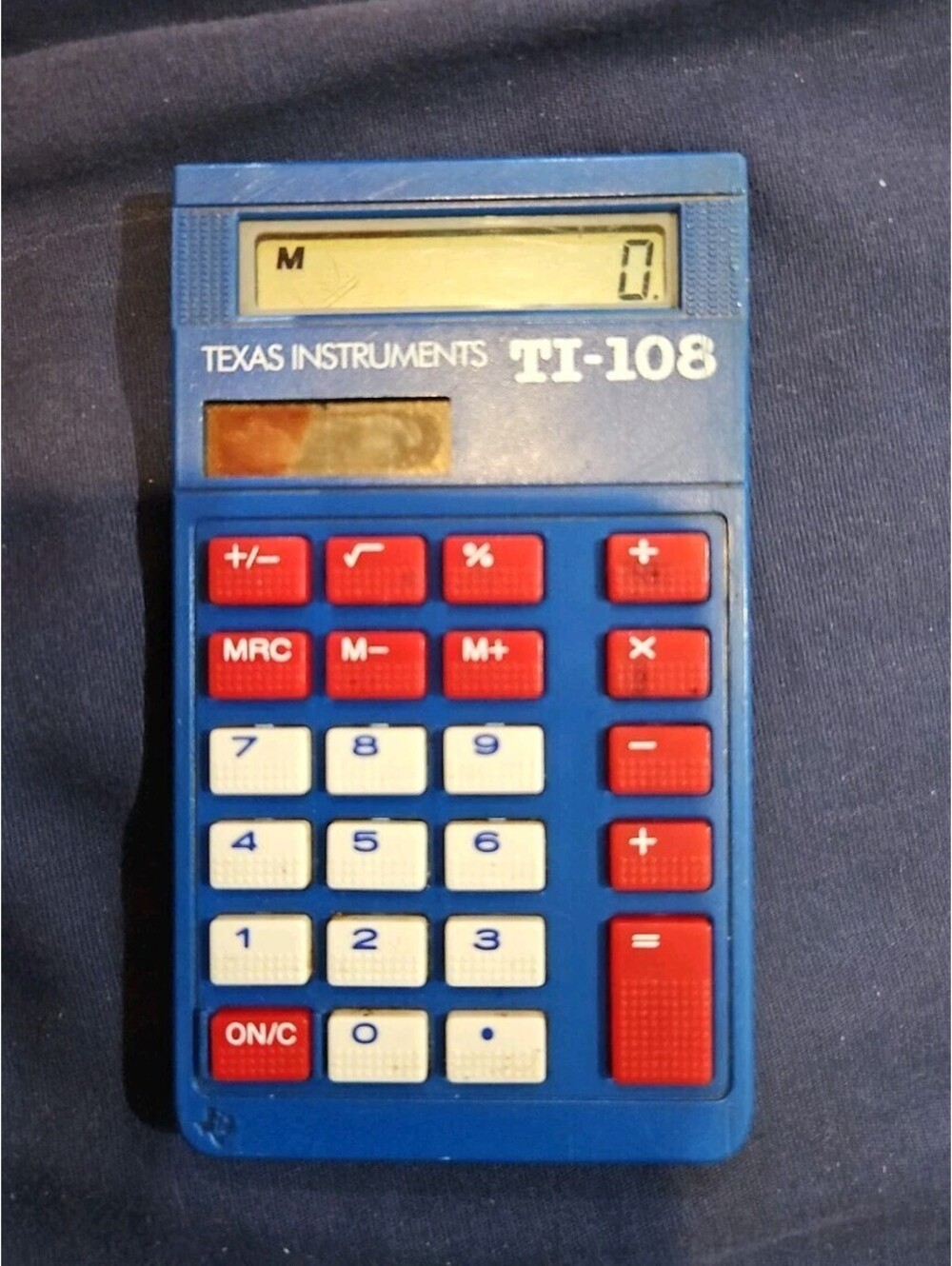 Texas Instruments TI-108 Basic Calculator